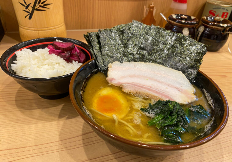 女性限定のり増しラーメン